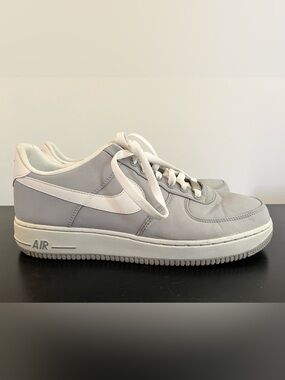 Nike Air Force 1 Low Gray/White Sneakers Men’s Size 10 – Good Used Condition